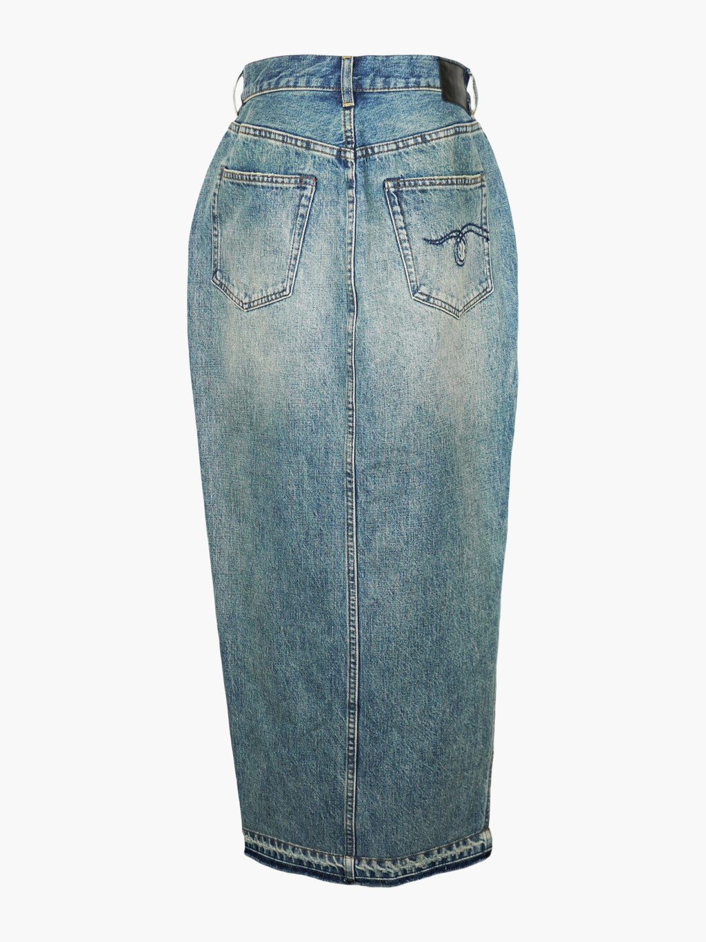 Denim Maxi Skirt