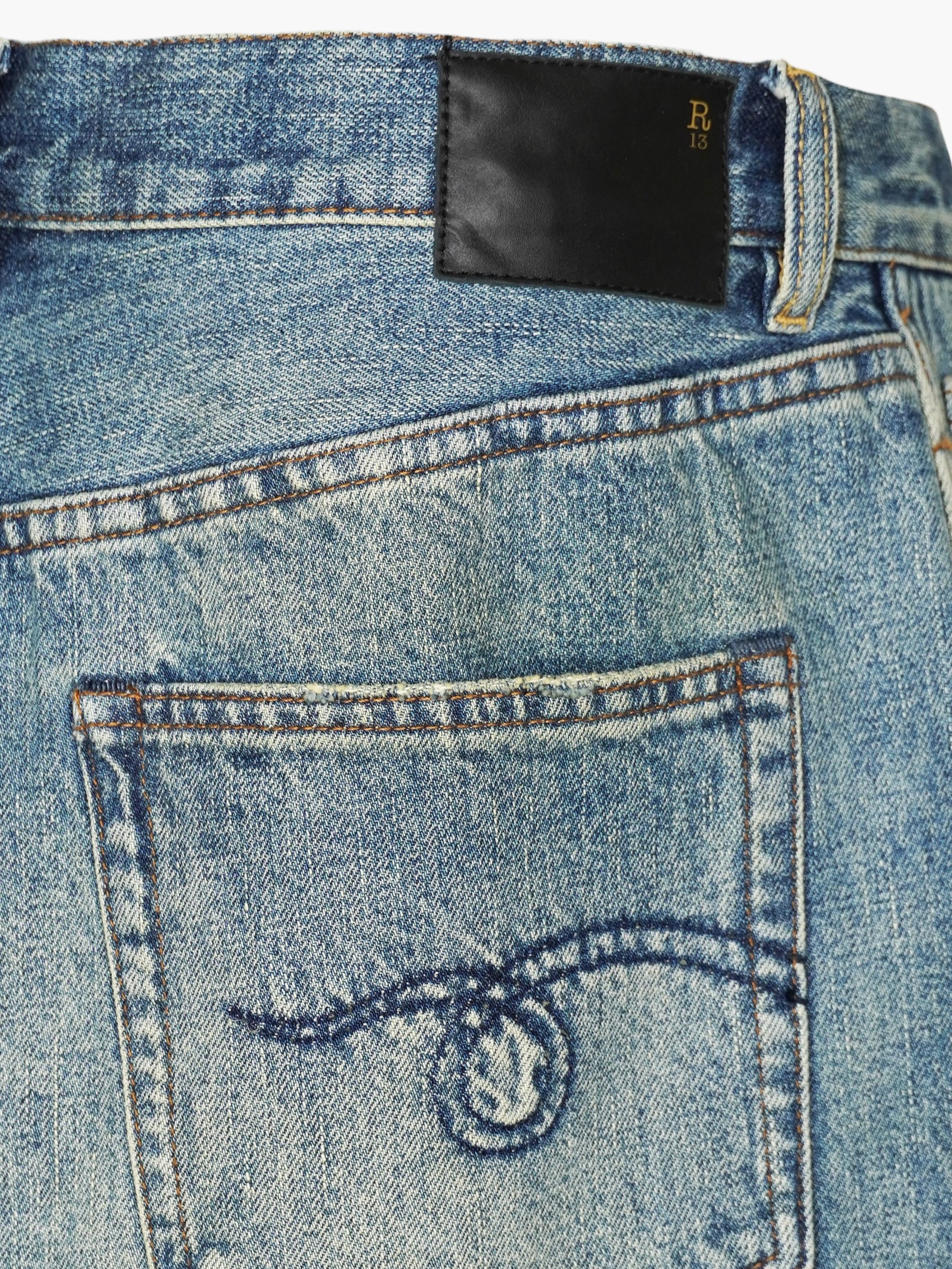 Denim Maxi Skirt