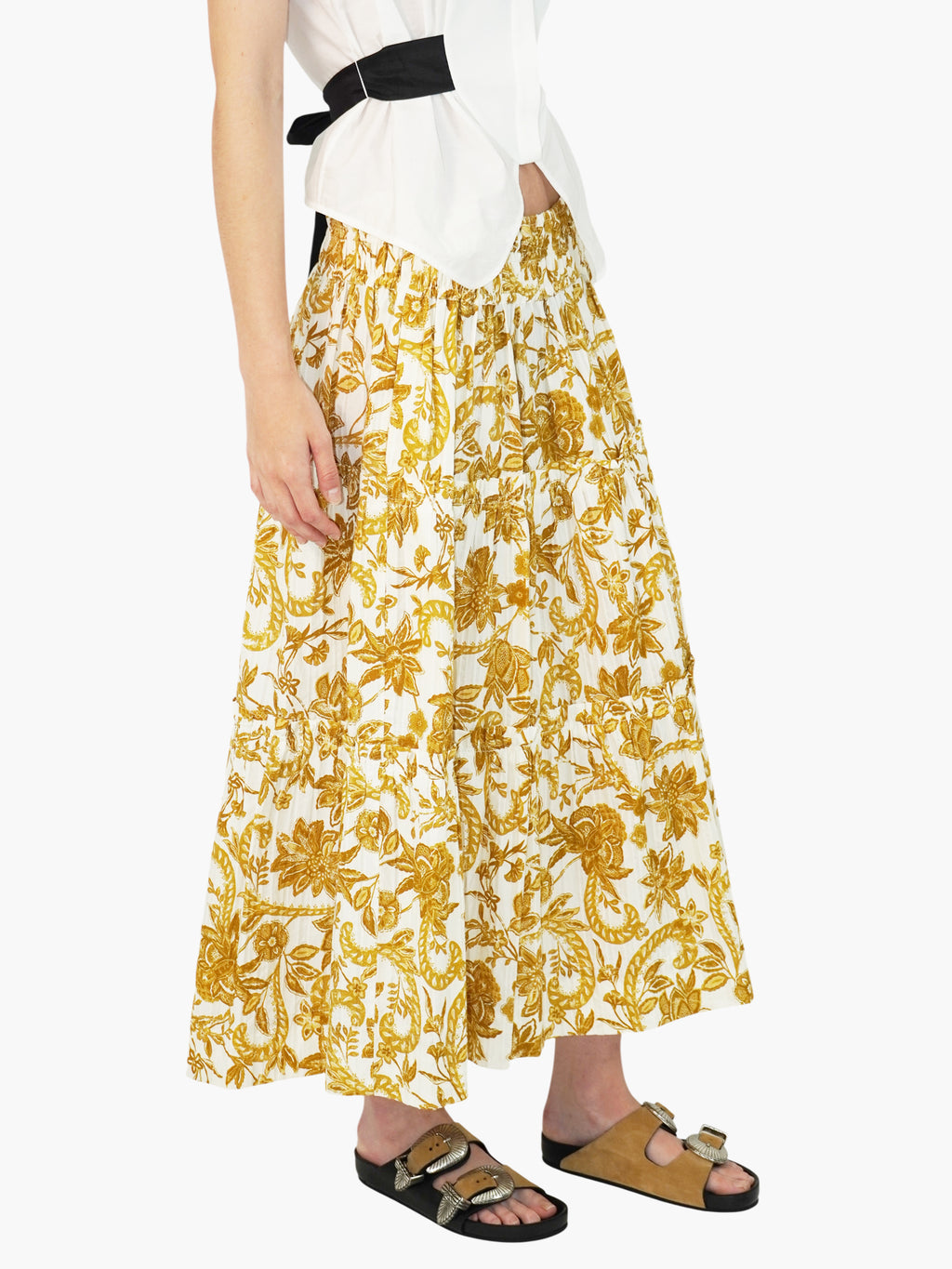 Floral Print Skirt