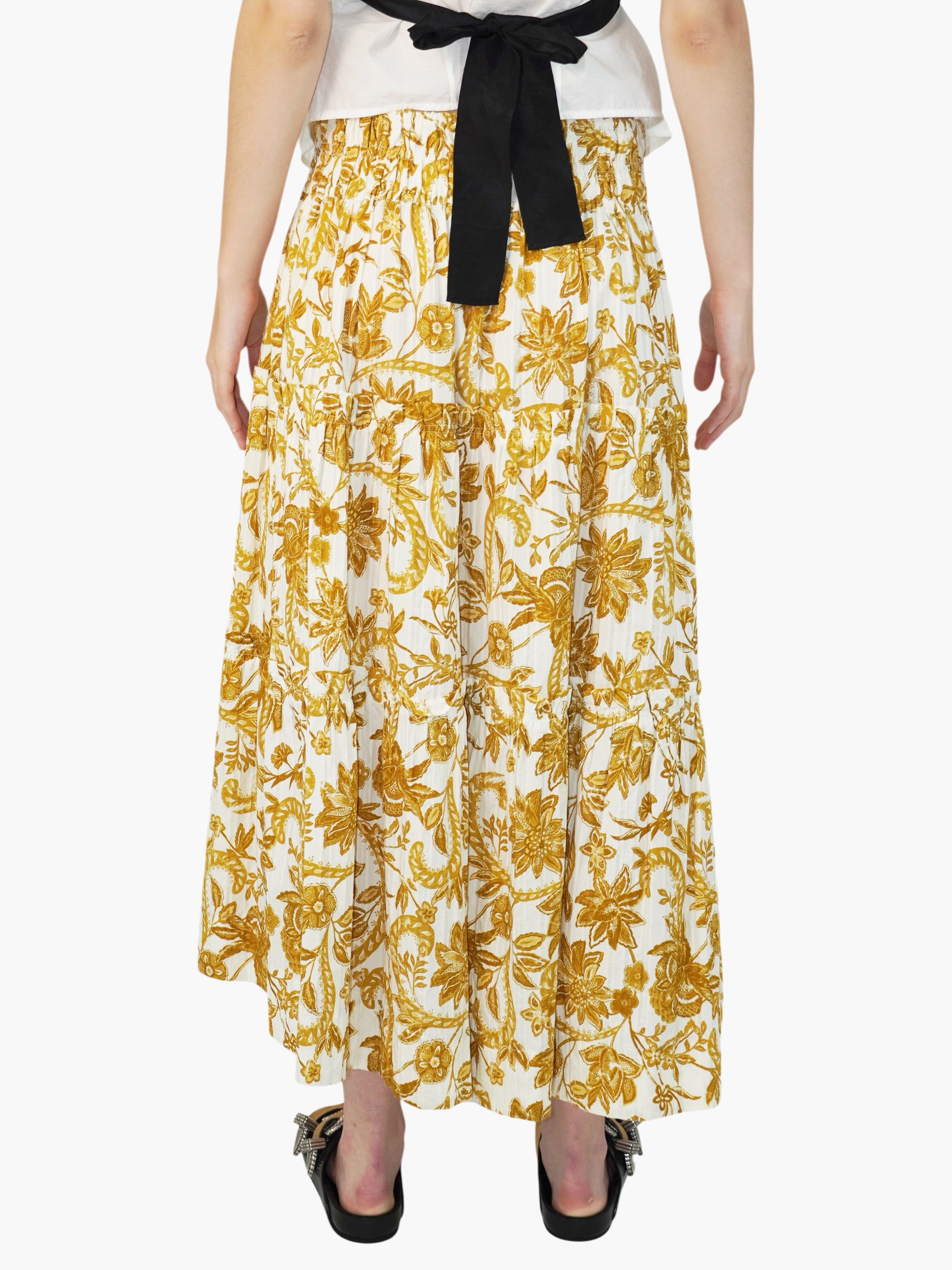 Floral Print Skirt