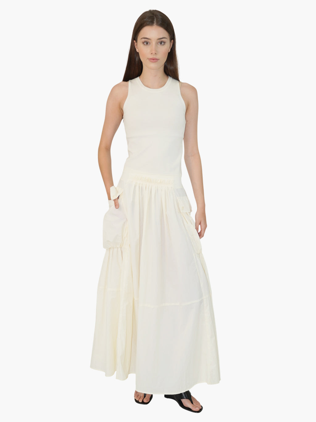 Cargo Midi Skirt