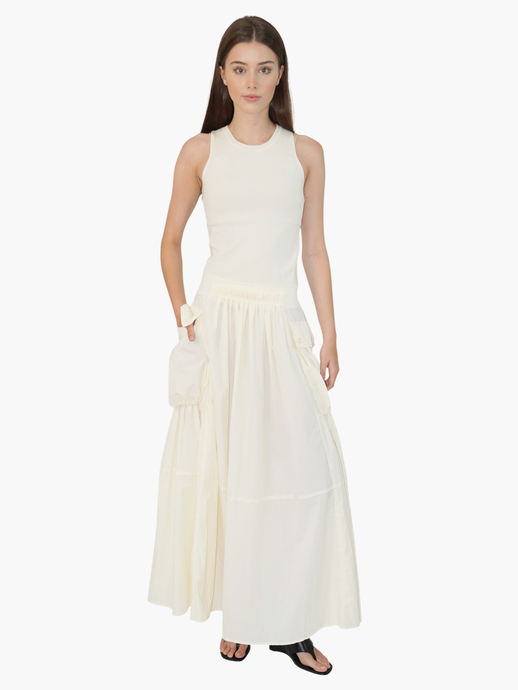 Cargo Midi Skirt
