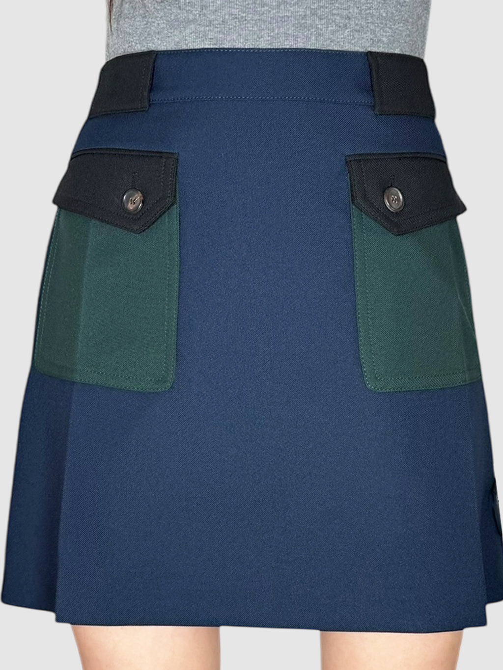 Patch Pocket Skirt