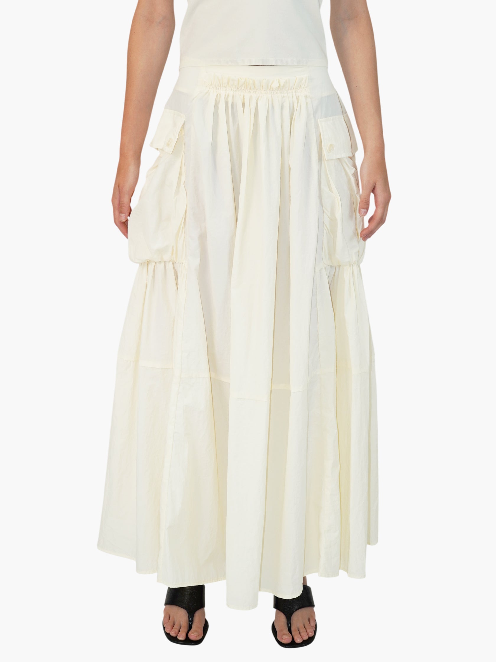 Cargo Midi Skirt