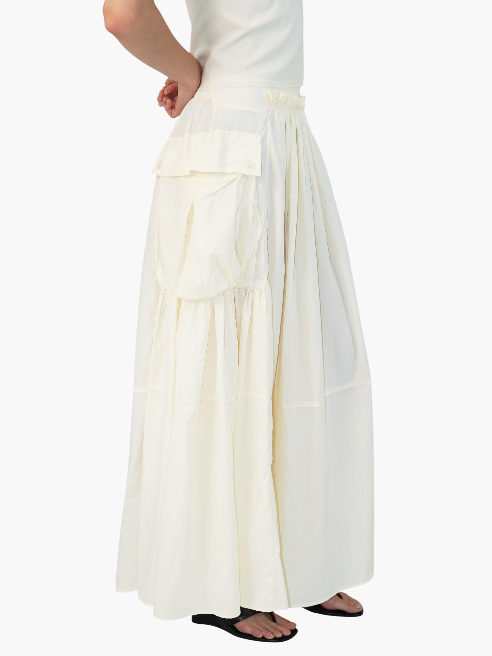 Cargo Midi Skirt