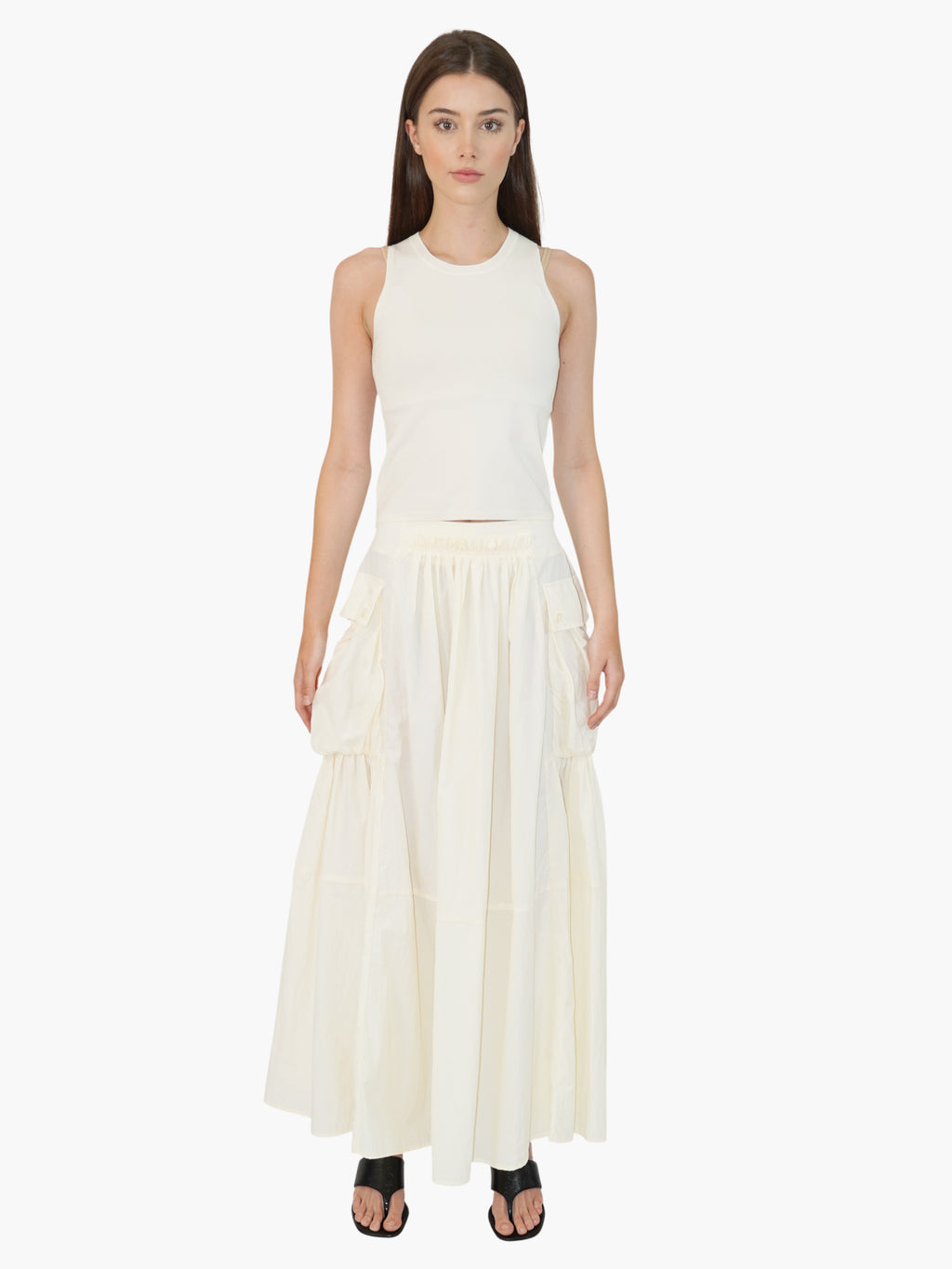 Cargo Midi Skirt