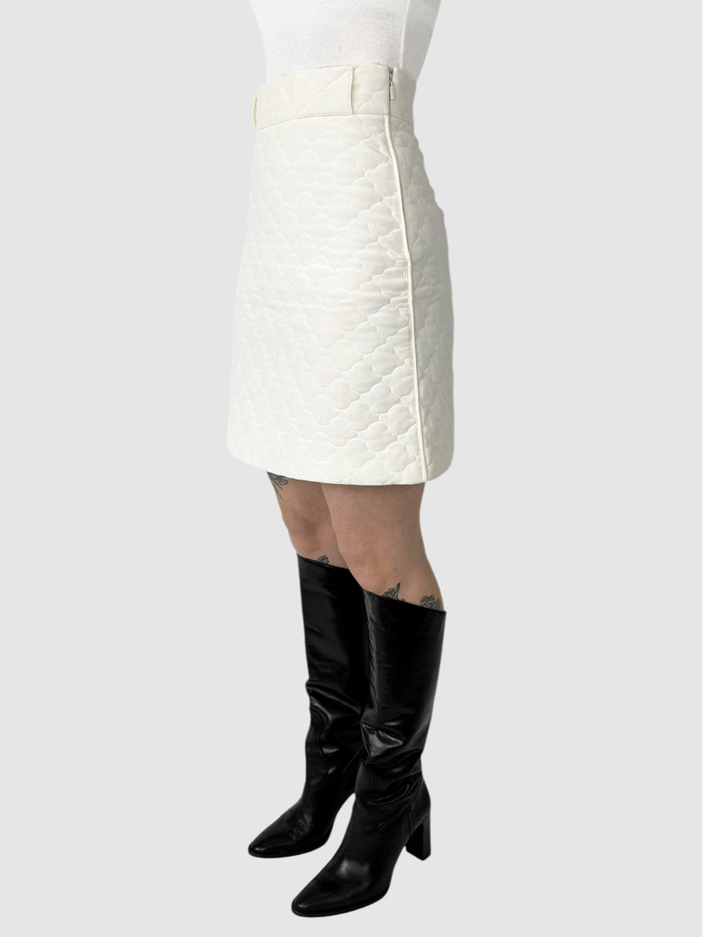 2023 Quilted Mini Skirt
