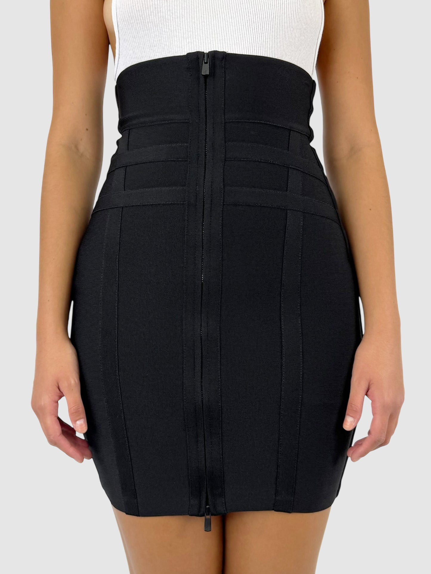 Front Zip Skirt