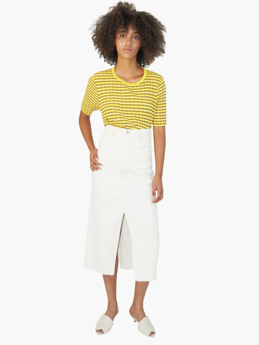 Midaxi Denim Skirt