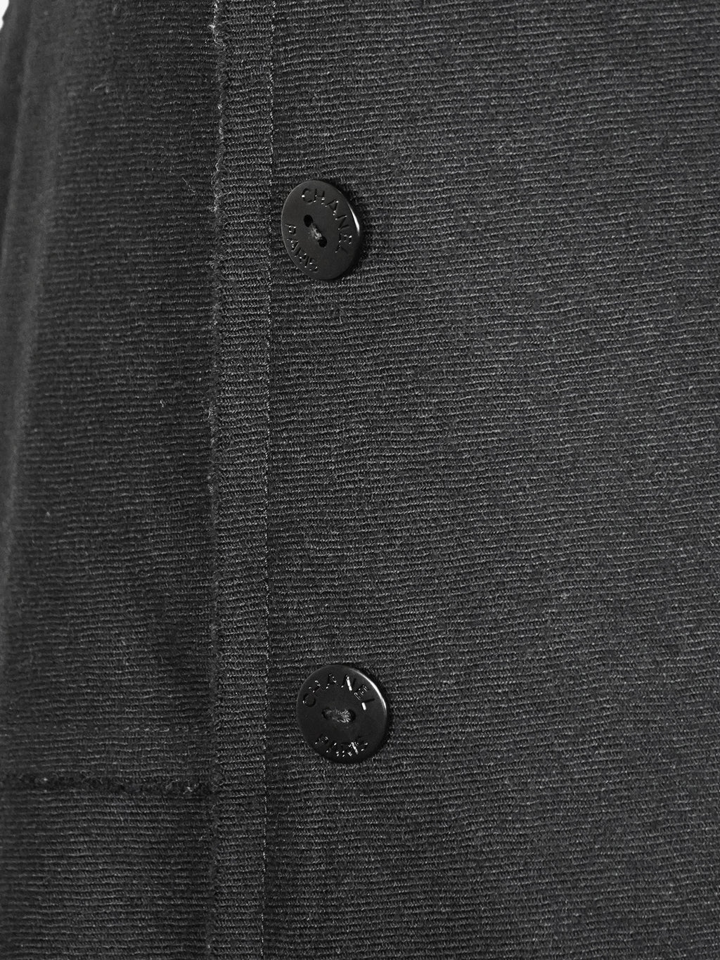 Double-Breasted Wool Skirt