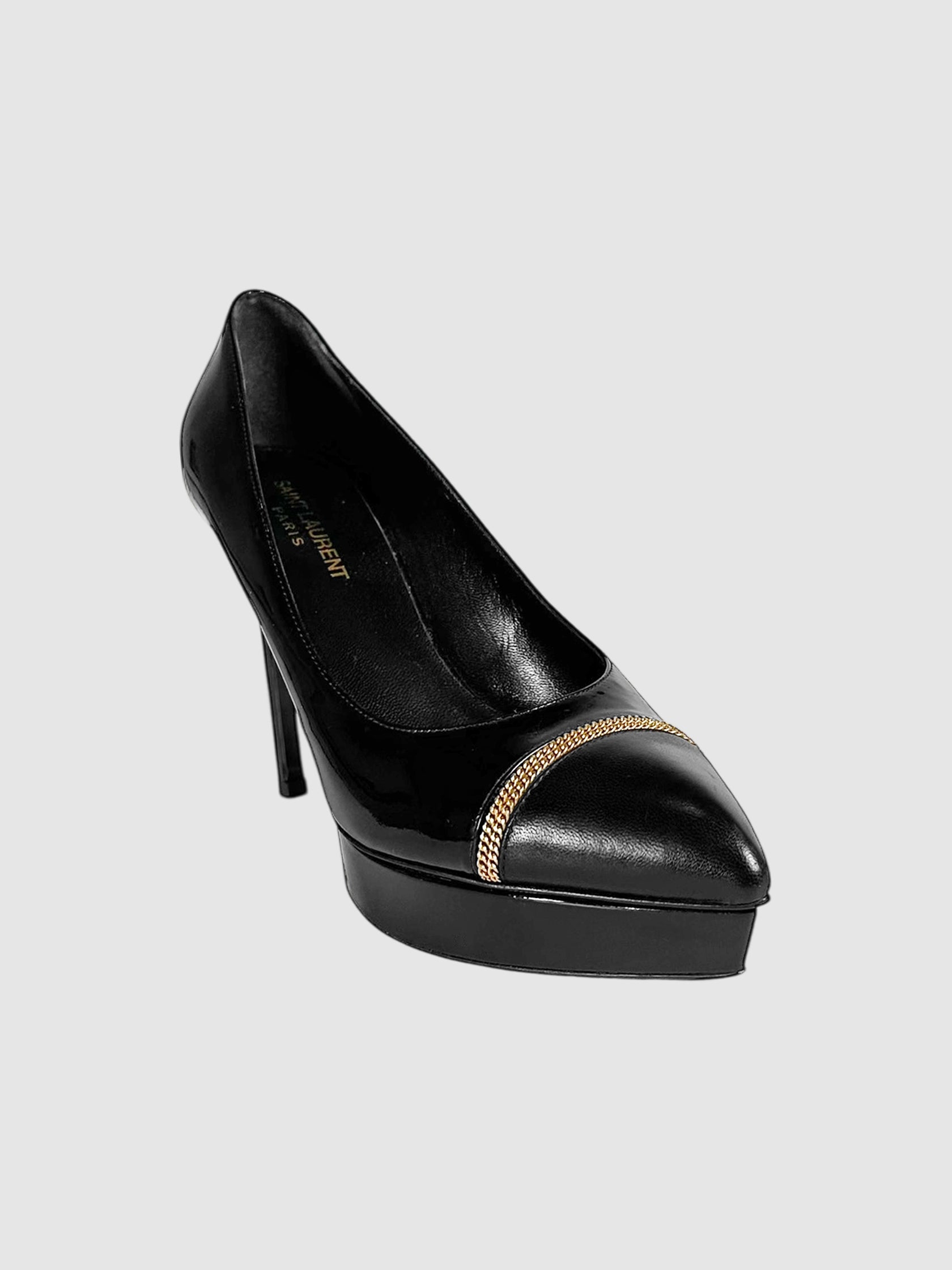 Leather Janis Pumps