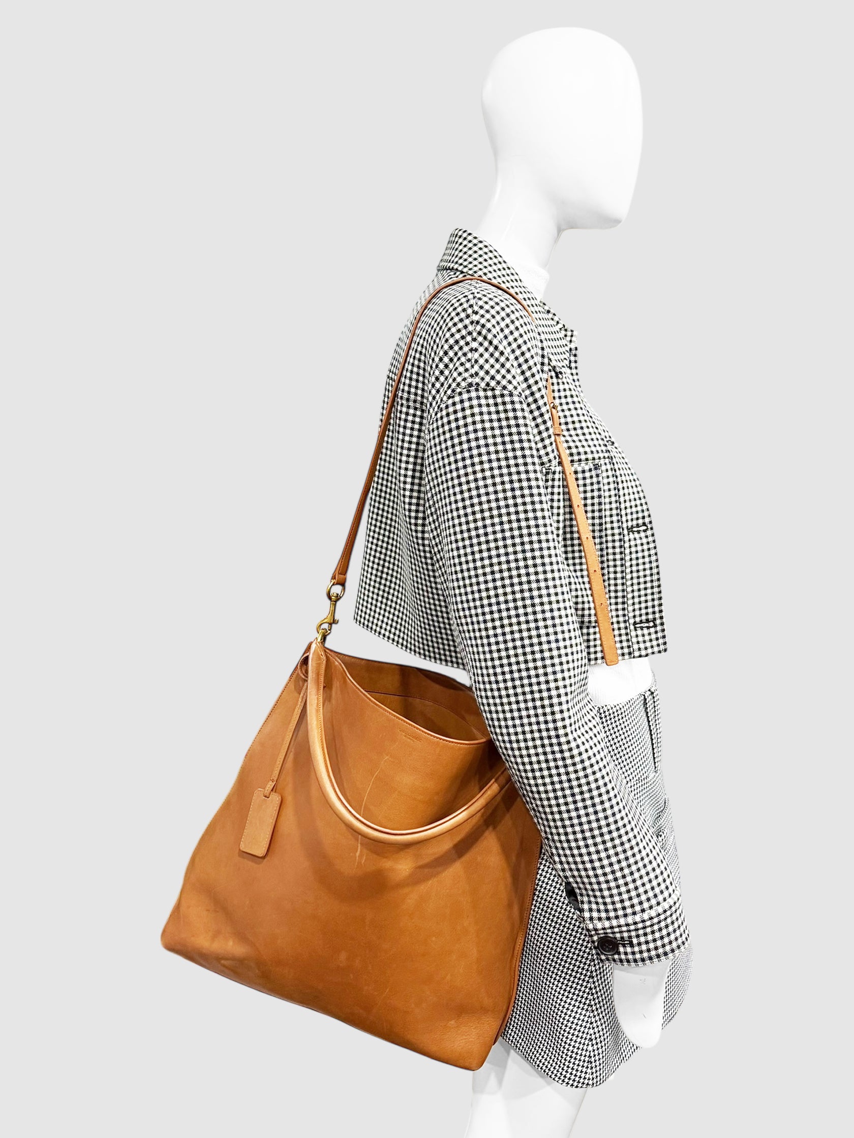 Leather Hobo Bag