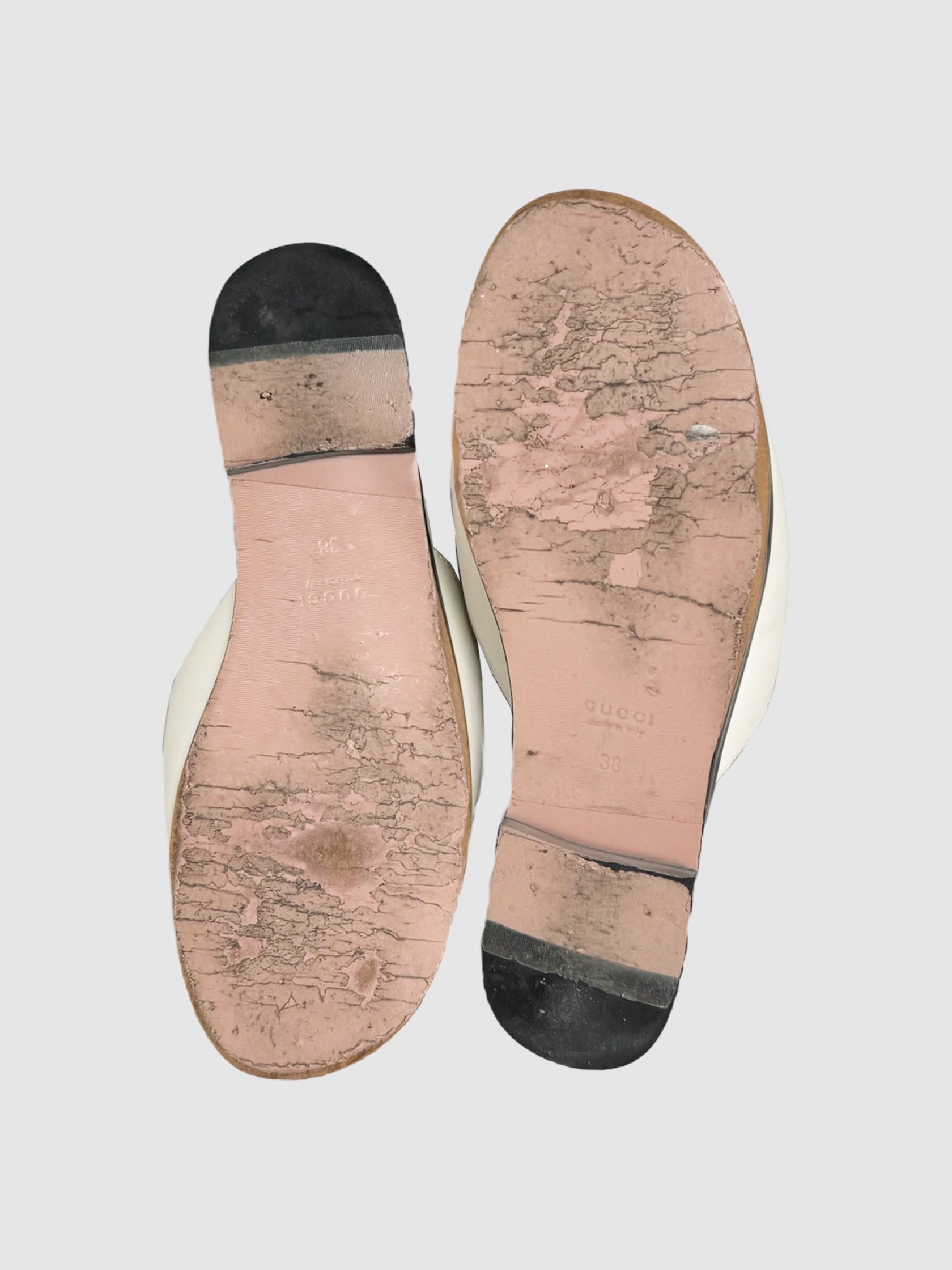 Gucci GG Slip Sandals - Size 38