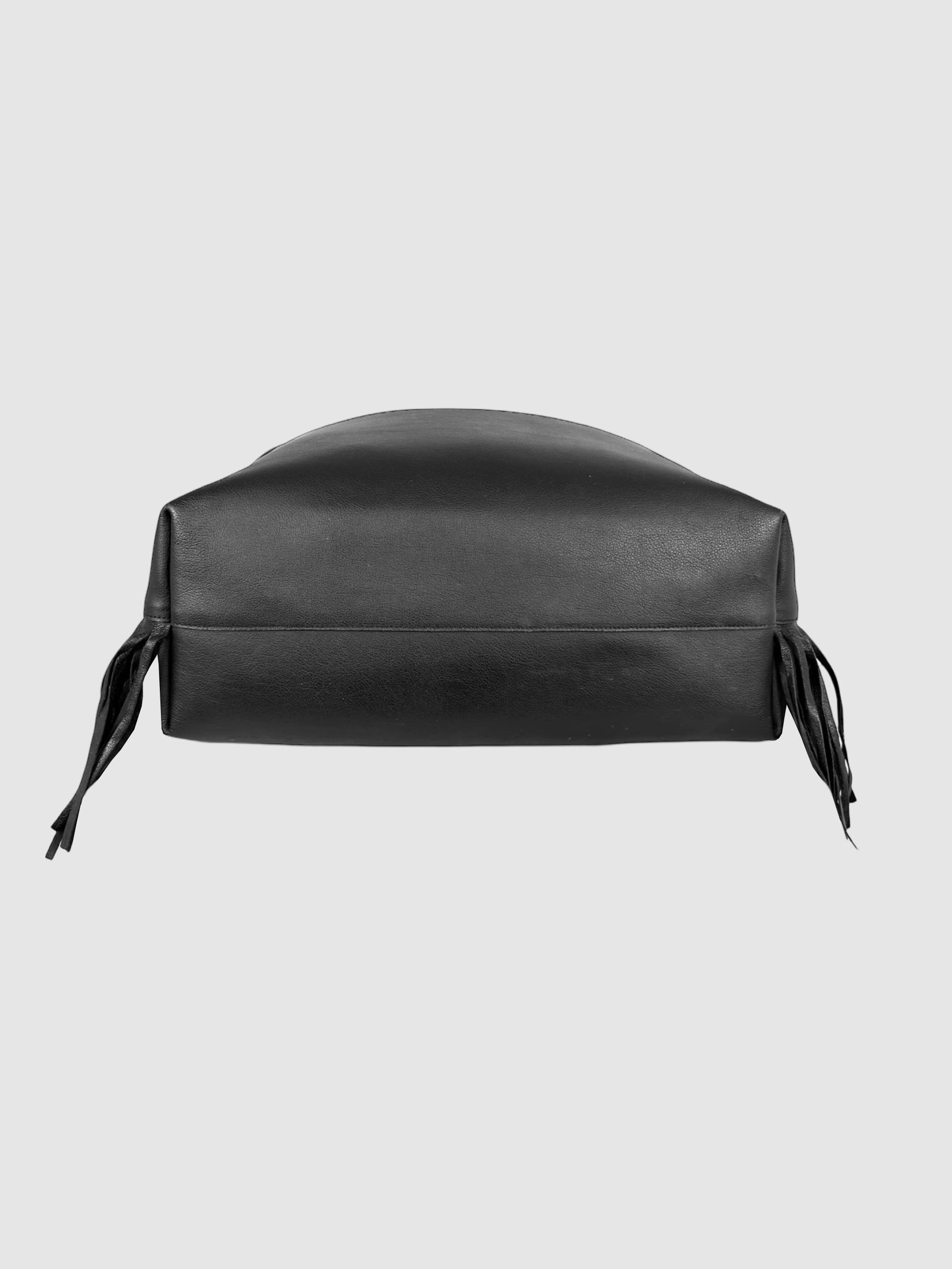 Fringed Shopper Tote