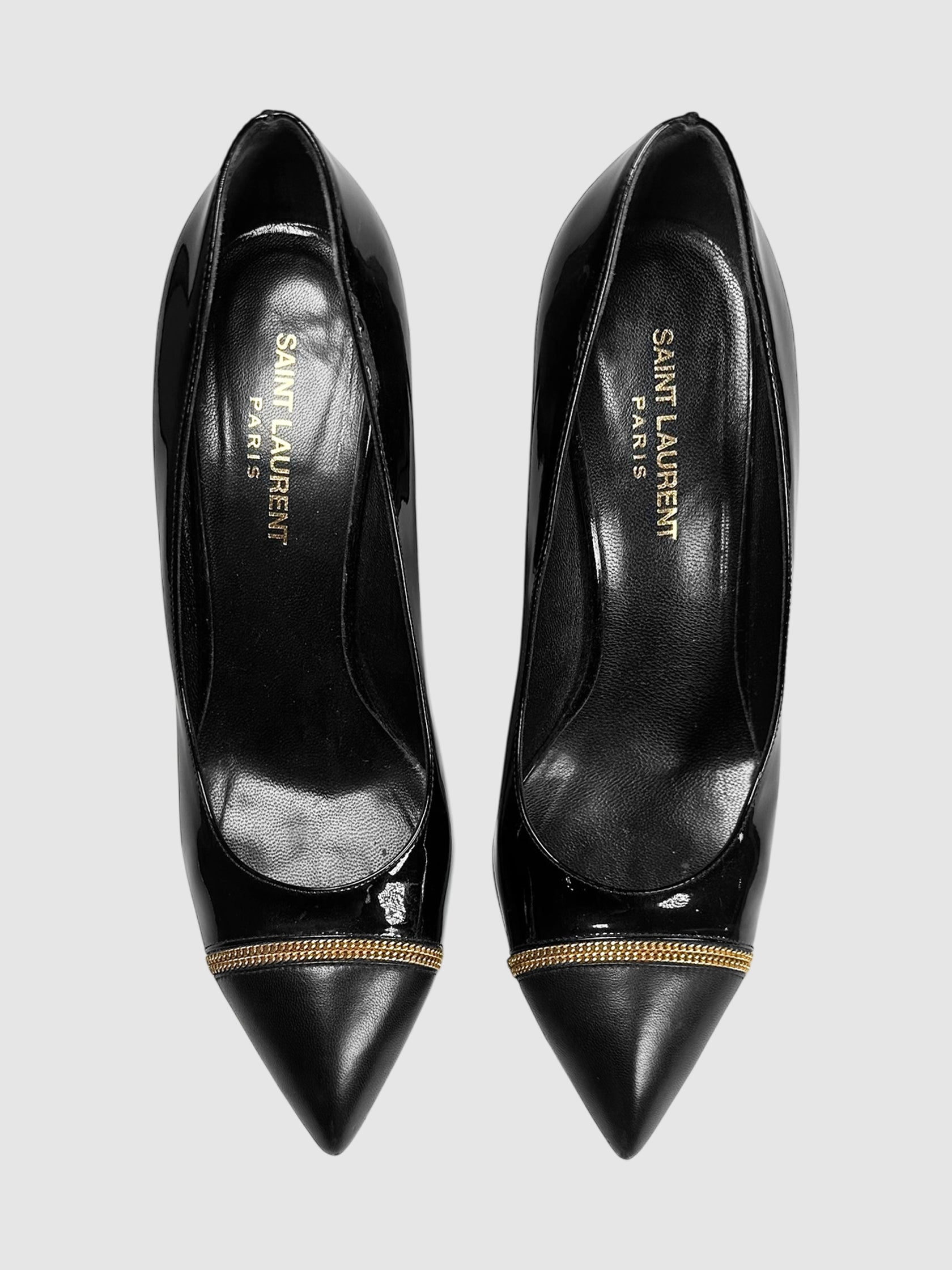 Leather Janis Pumps