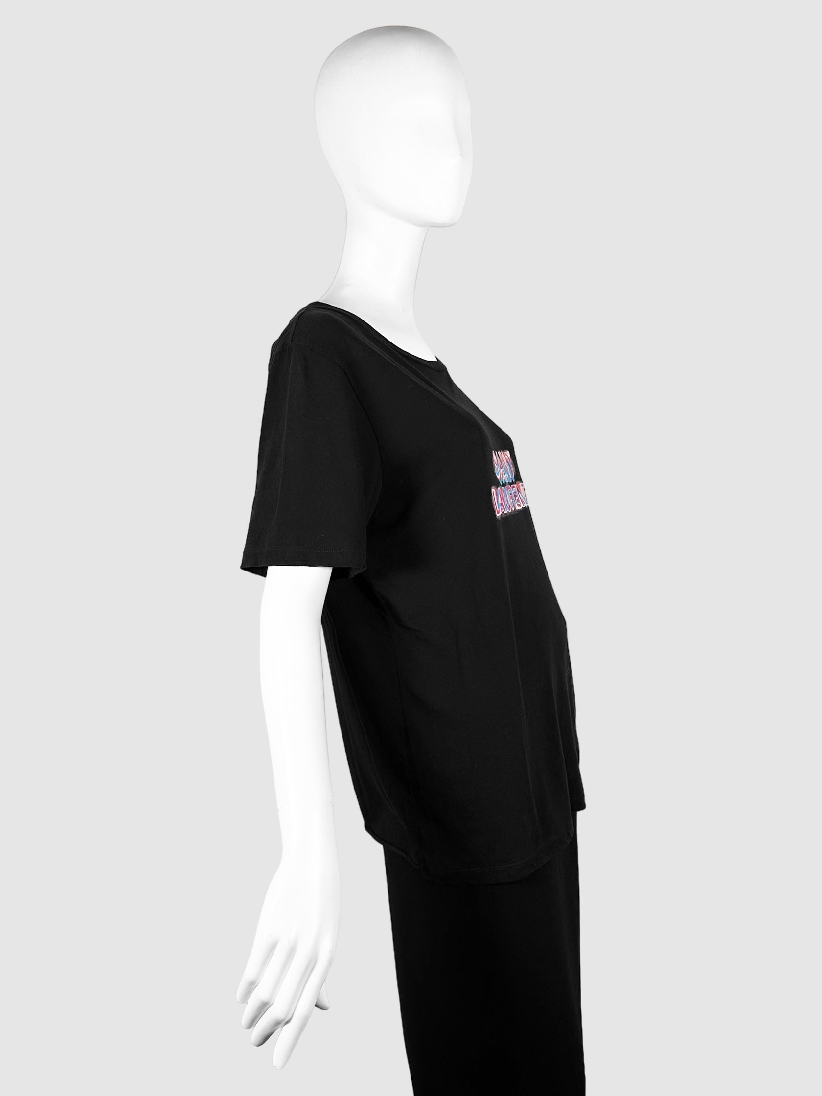 Graphic Logo Short Sleeve Top - Size M