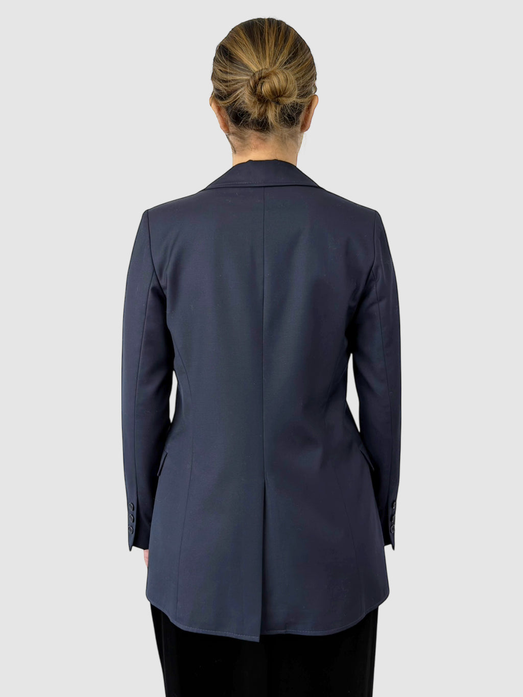 Wool Single-Breasted Blazer