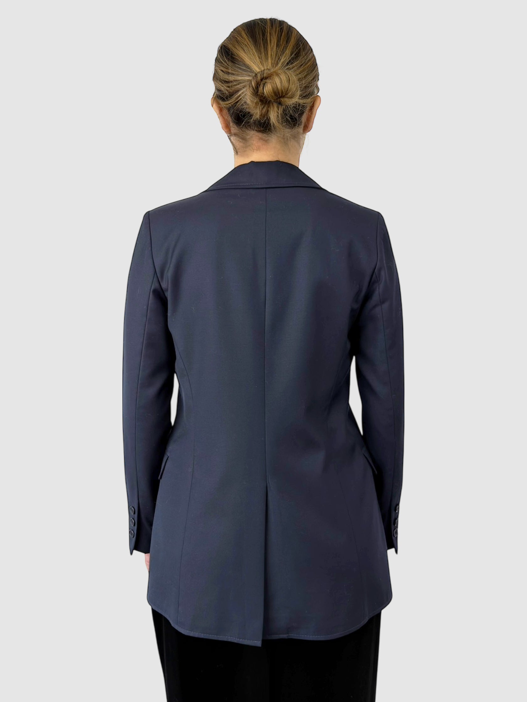 Wool Single-Breasted Blazer