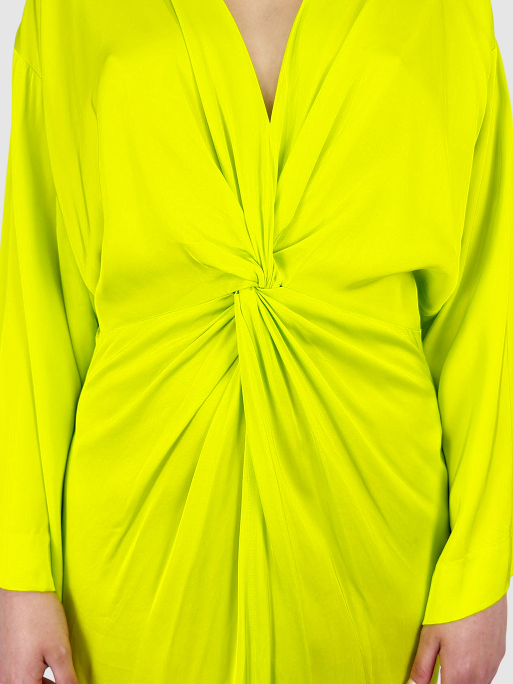 Twist-Front Maxi Dress