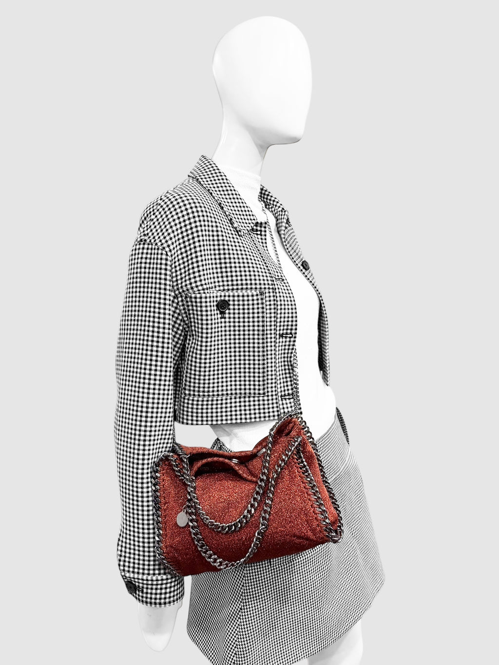 Mini Metallic Falabella Bag