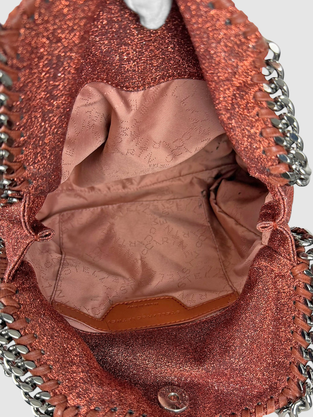 Mini Metallic Falabella Bag