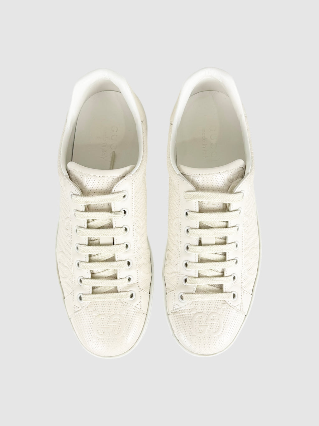 Ace GG Embossed Sneakers