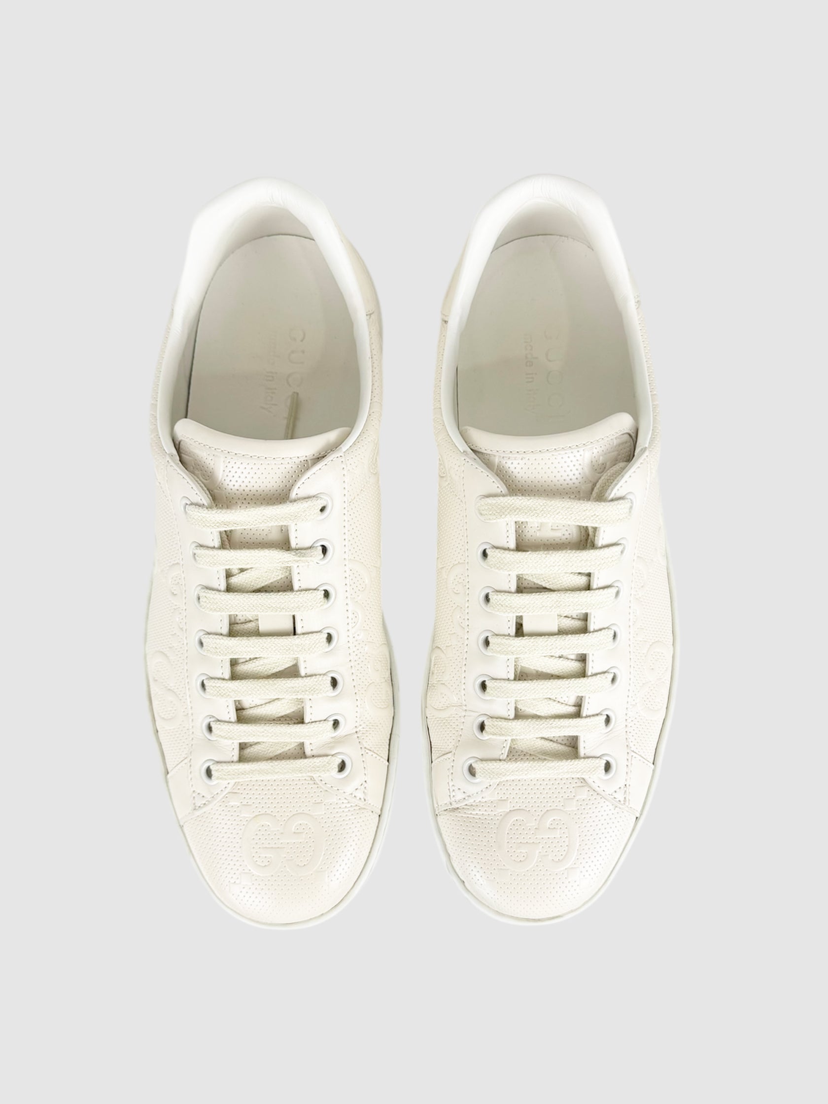 Ace GG Embossed Sneakers