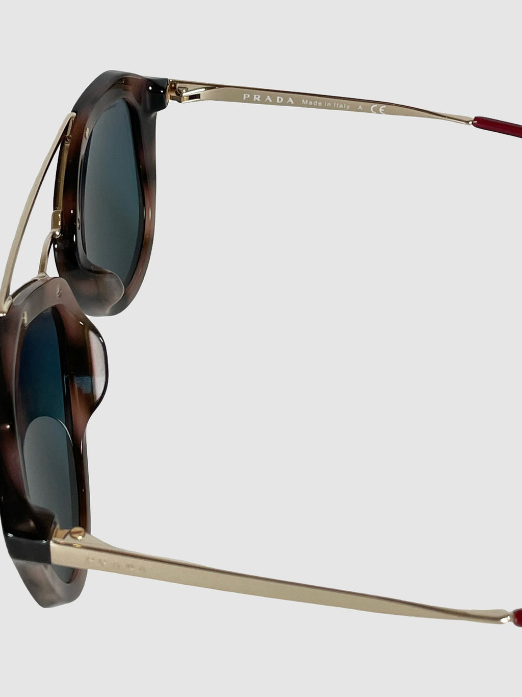 Tortoise and Rose Gold Mirror Cinema Sunglasses