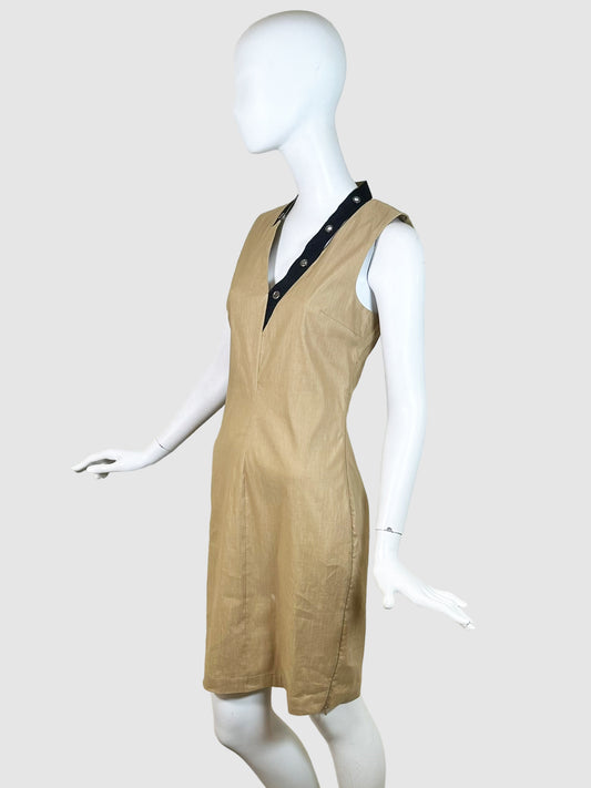 Sarah Pacini Sleeveless Shirt Dress - Size 1
