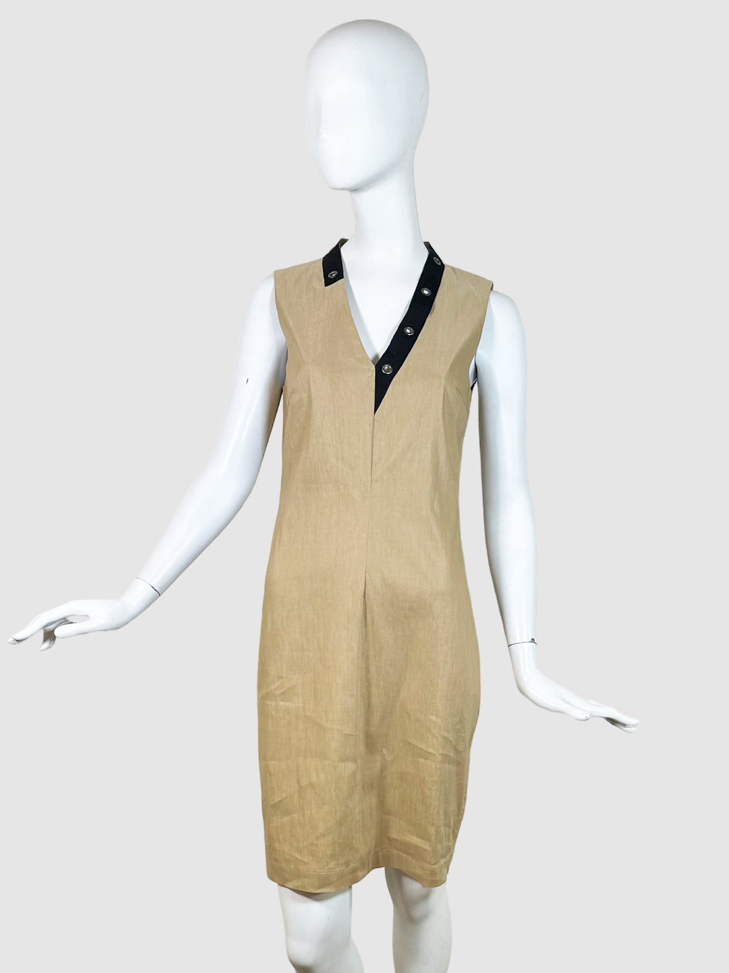 Sarah Pacini Sleeveless Shirt Dress - Size 1