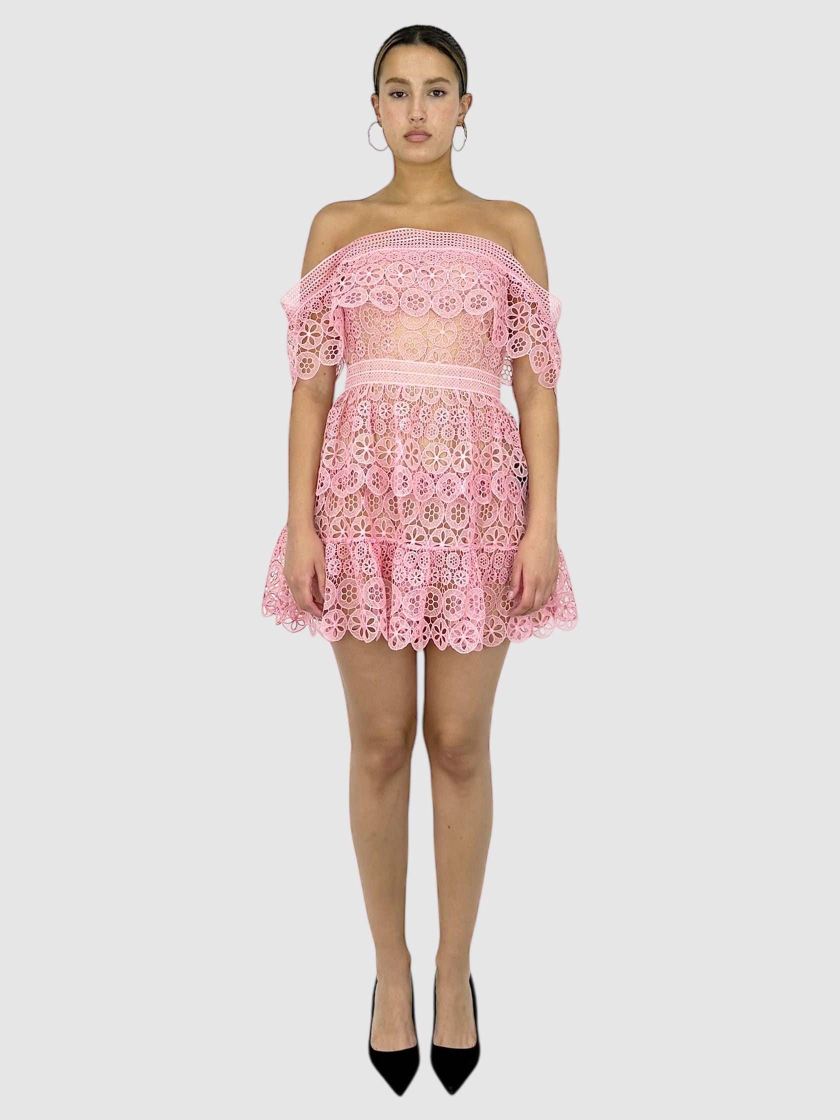 Guipure Lace Dress