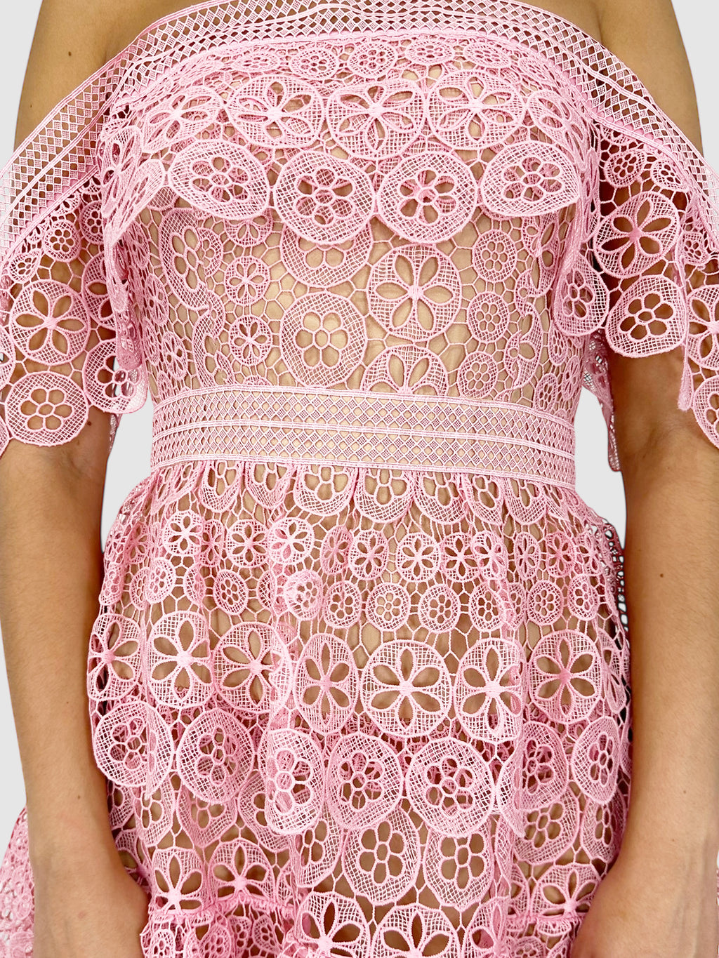Guipure Lace Dress