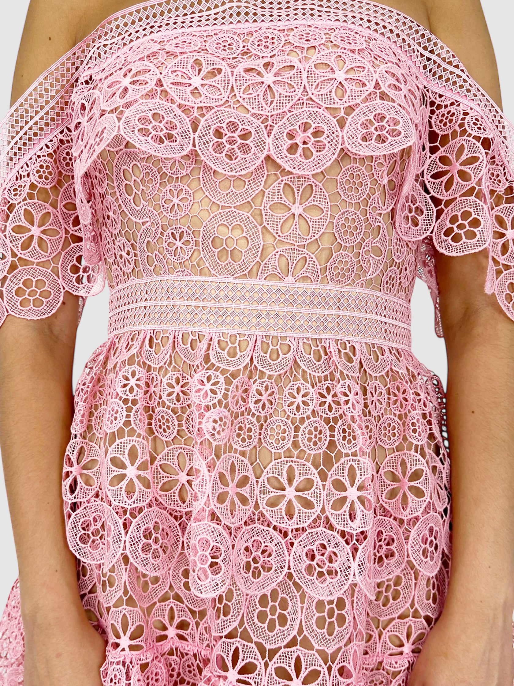 Guipure Lace Dress