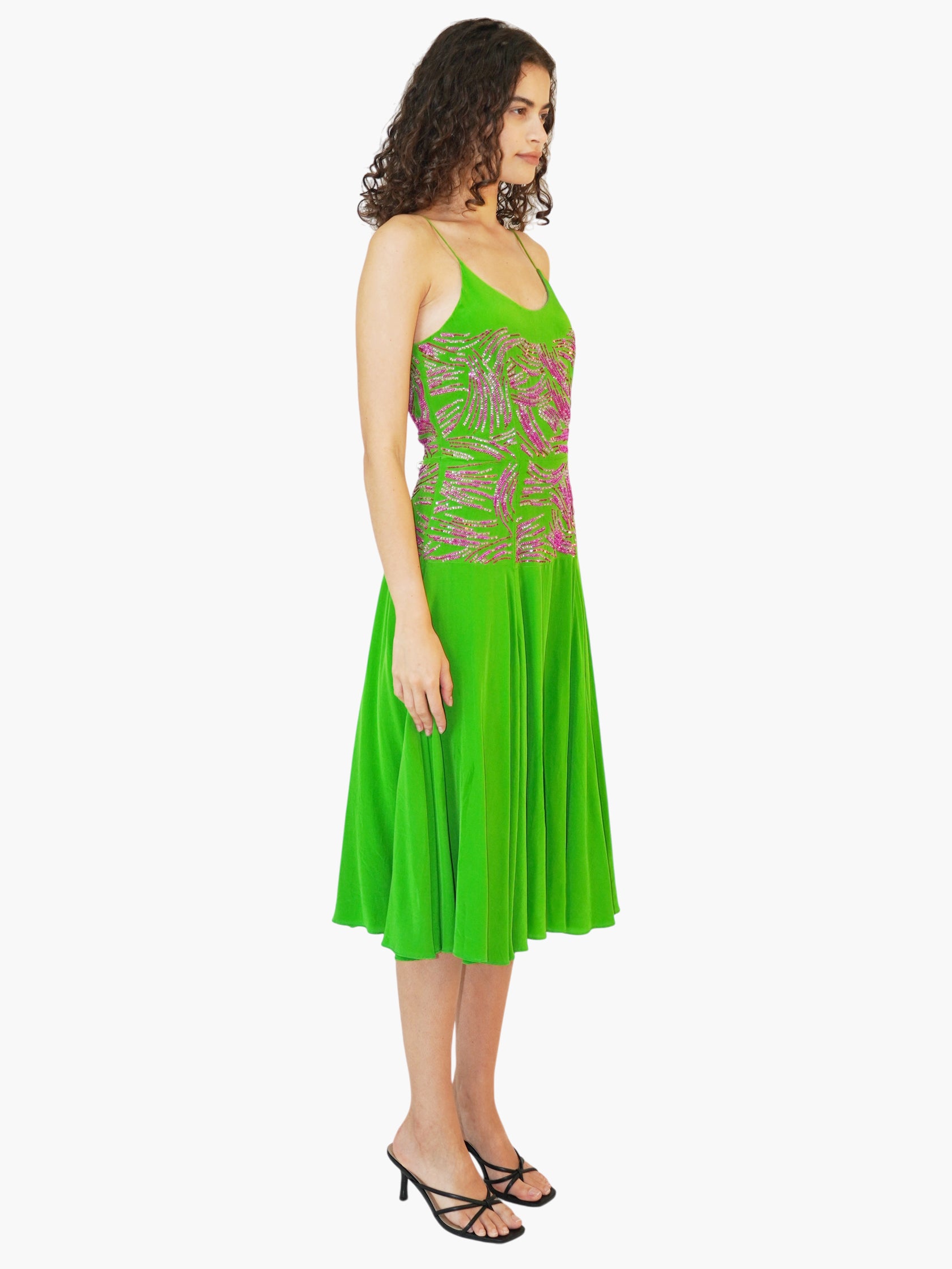 Beaded Midi Dress