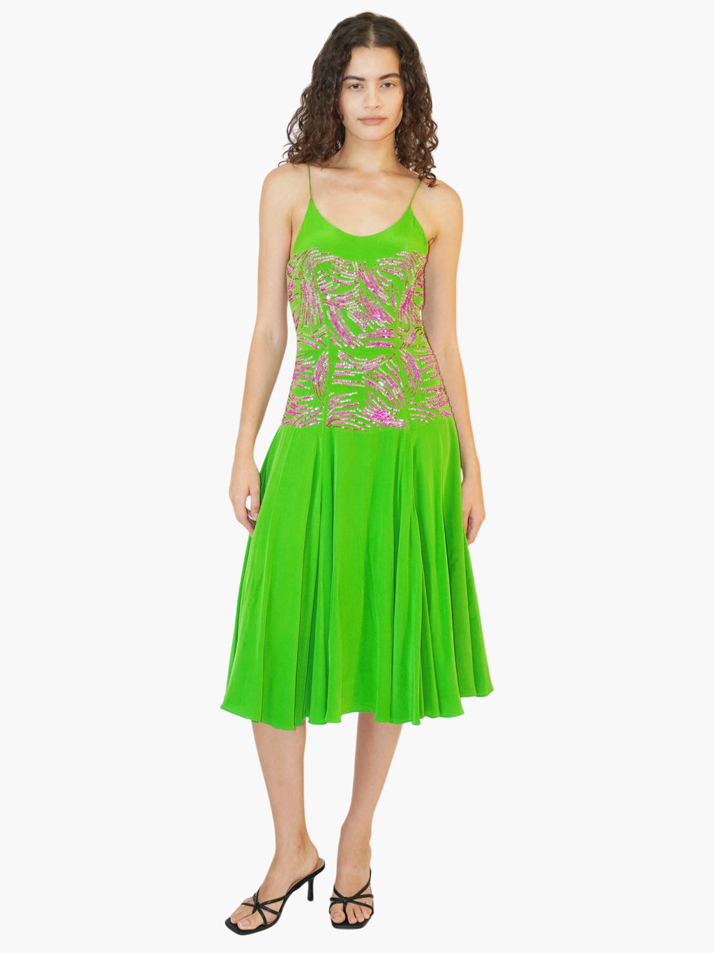 Beaded Midi Dress