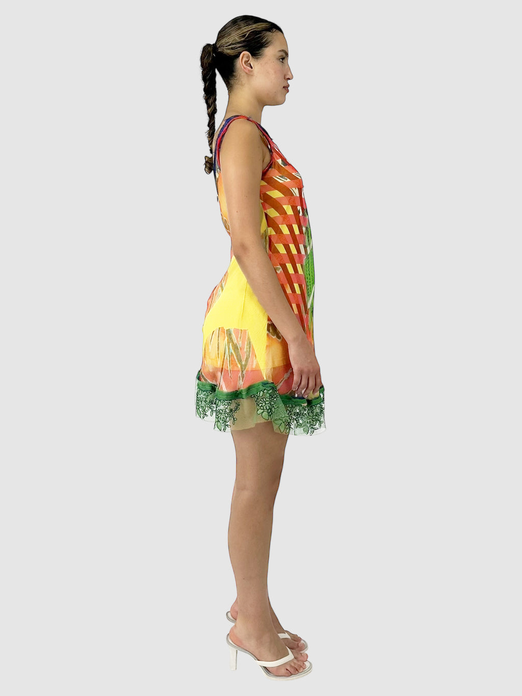 Asymmetrical Mini Dress