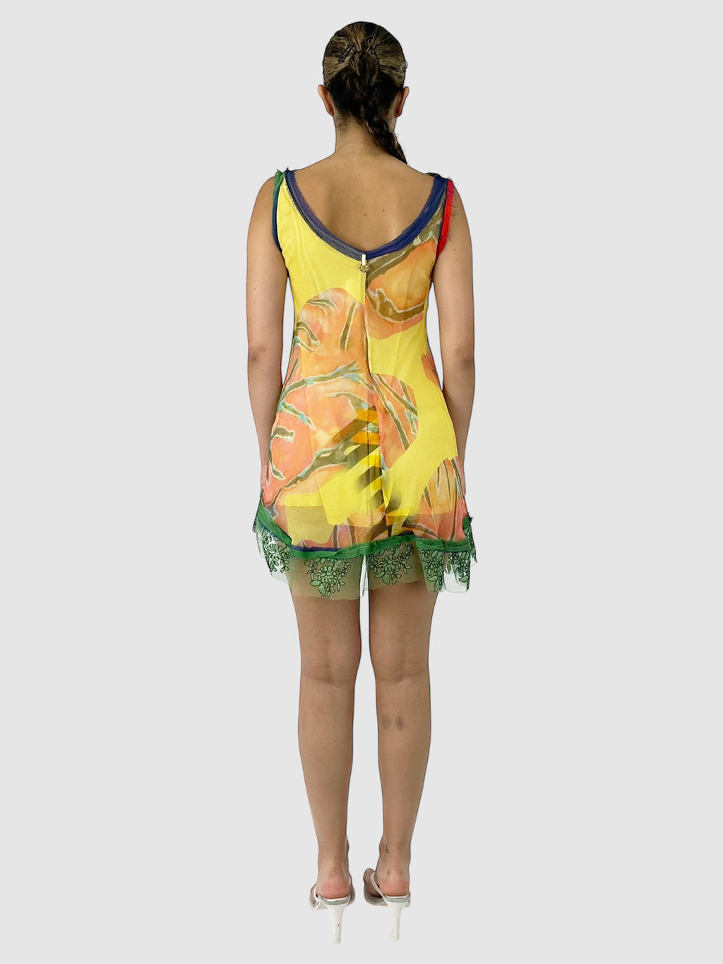 Asymmetrical Mini Dress