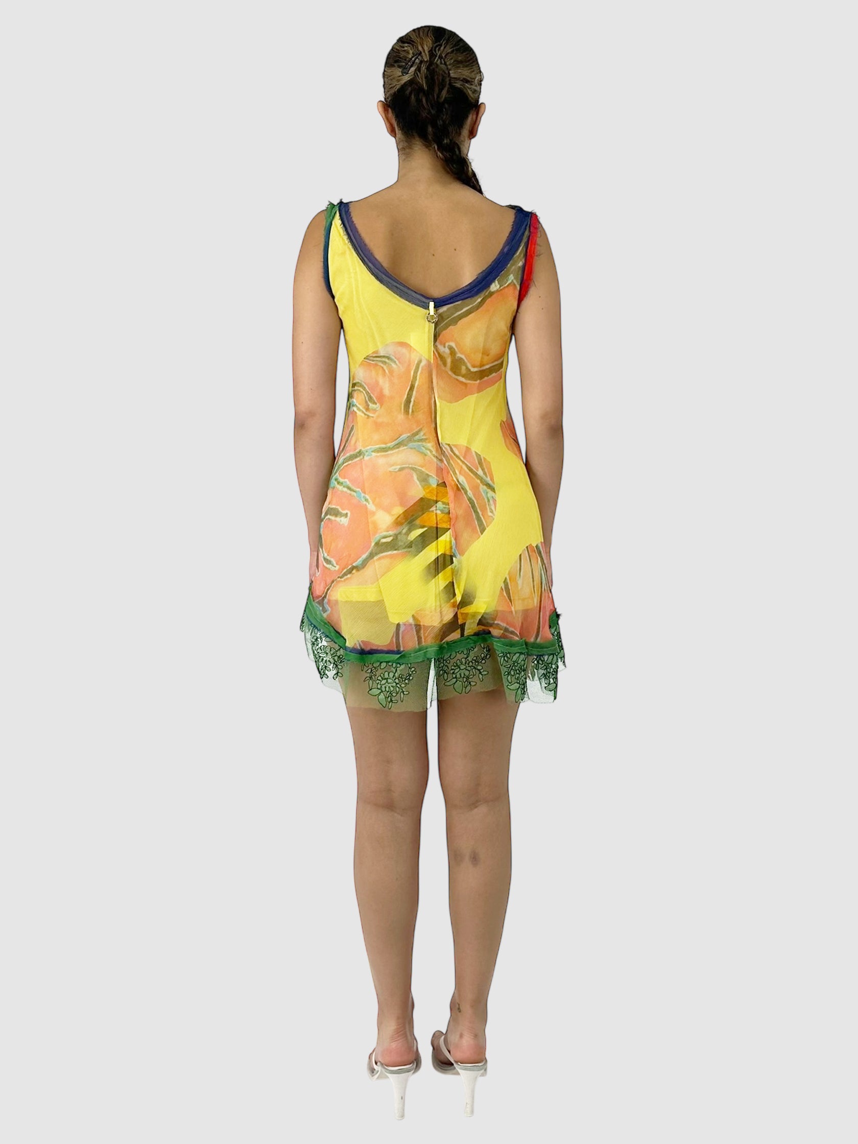 Asymmetrical Mini Dress