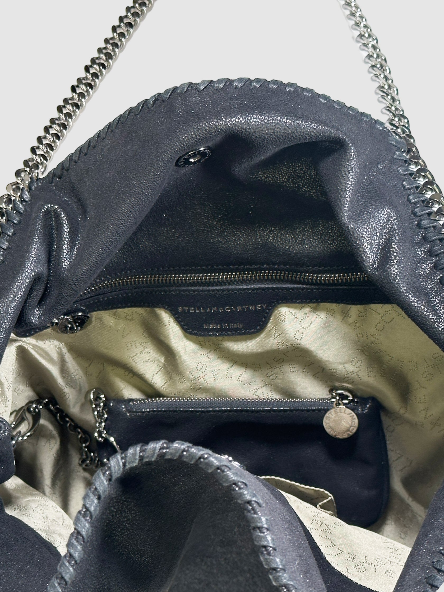 Vegan Suede Falabella Bag