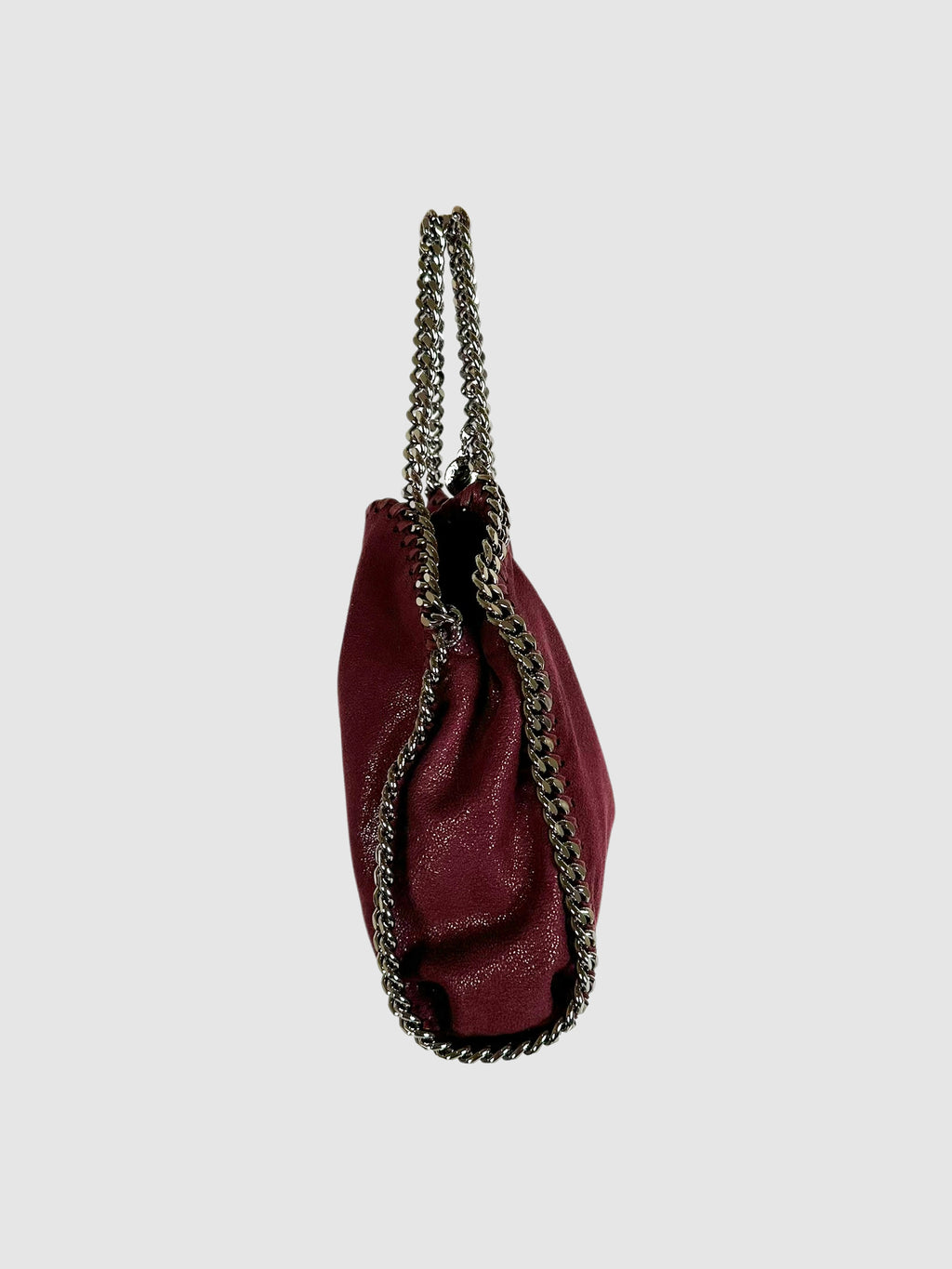 Mini Faux Suede Falabella Bag