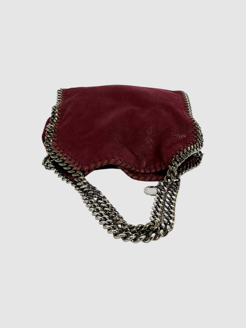 Mini Faux Suede Falabella Bag