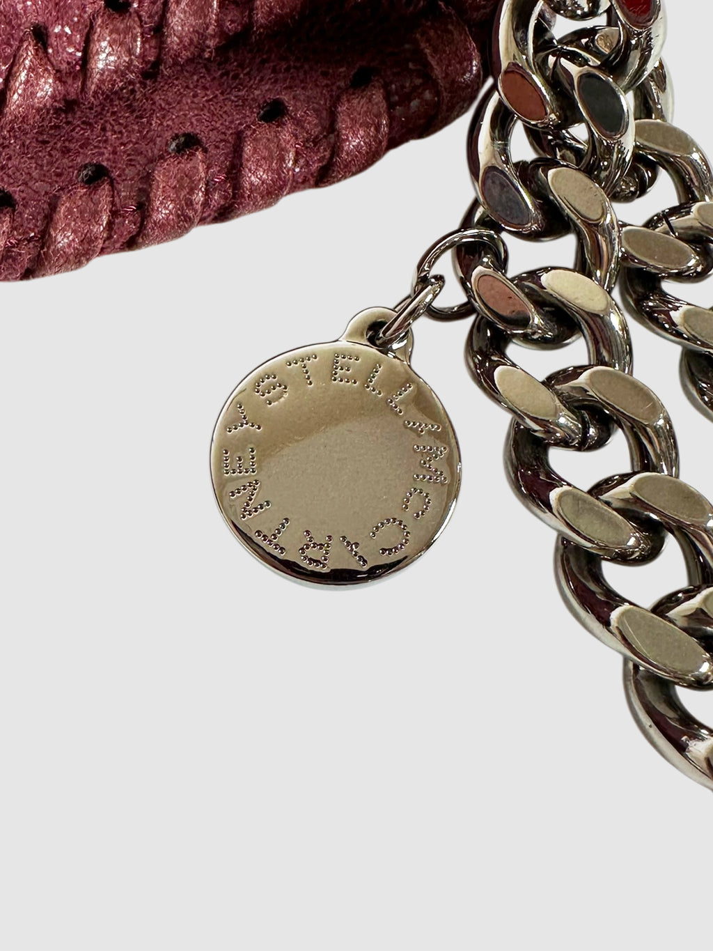 Mini Faux Suede Falabella Bag