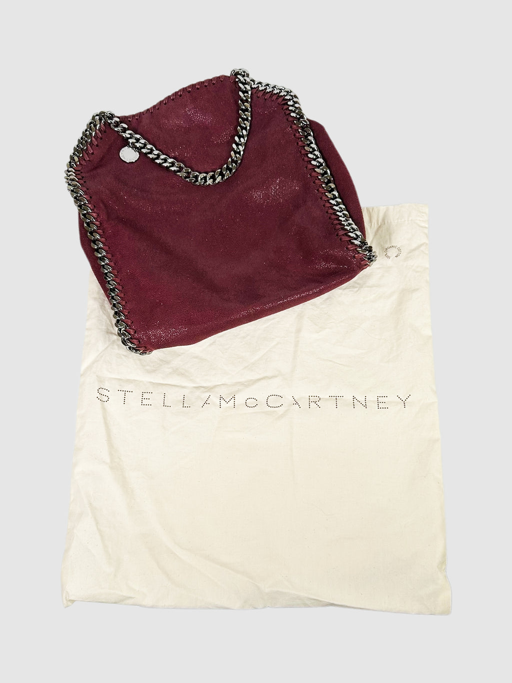 Mini Faux Suede Falabella Bag