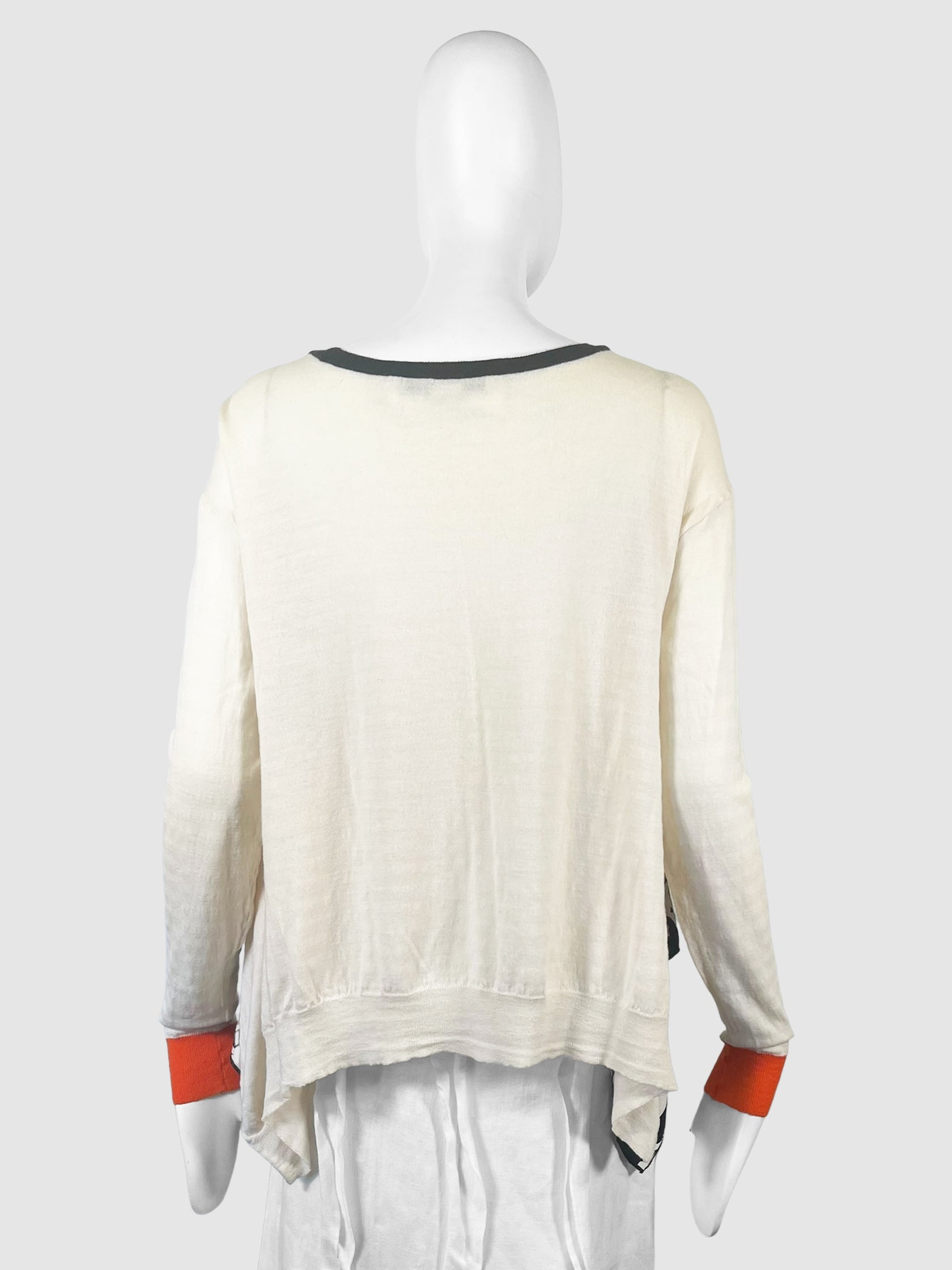 Horse Print Sweater - Size 44