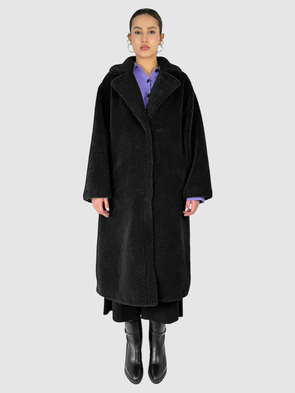 Oversized Teddy Coat