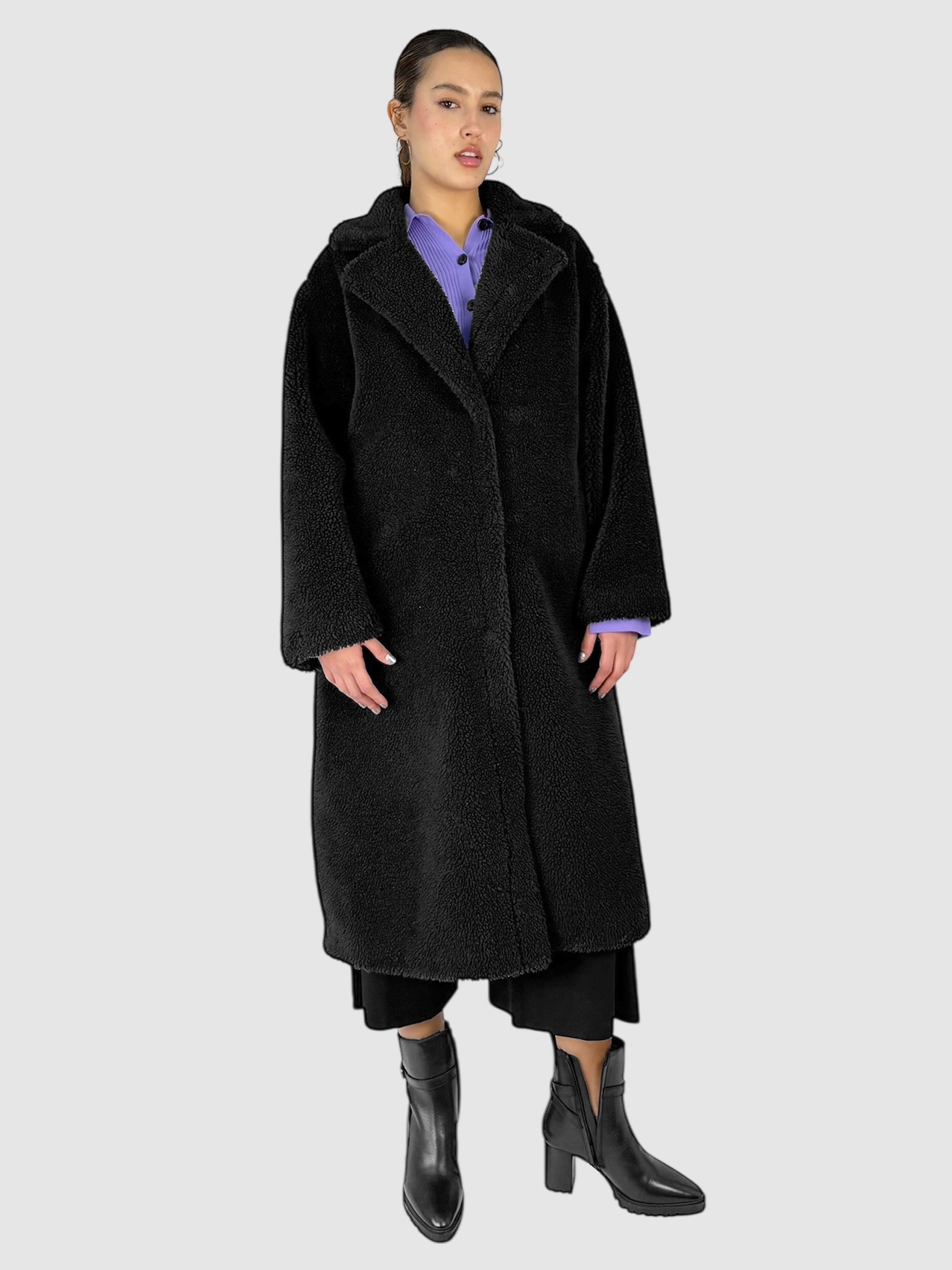 Oversized Teddy Coat