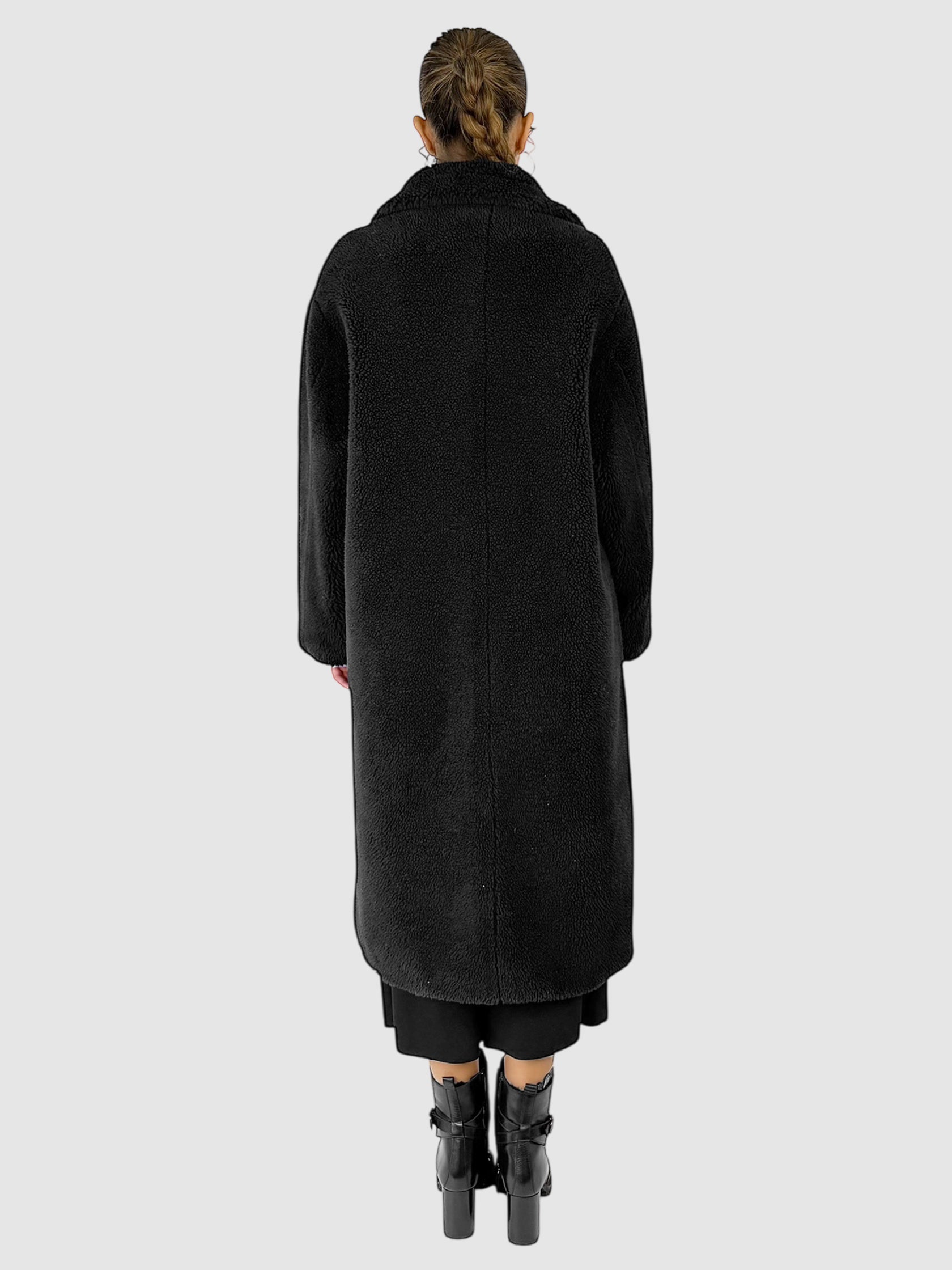 Oversized Teddy Coat