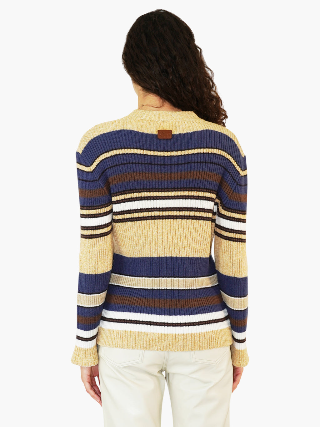 Ribbed Stripe Sweater