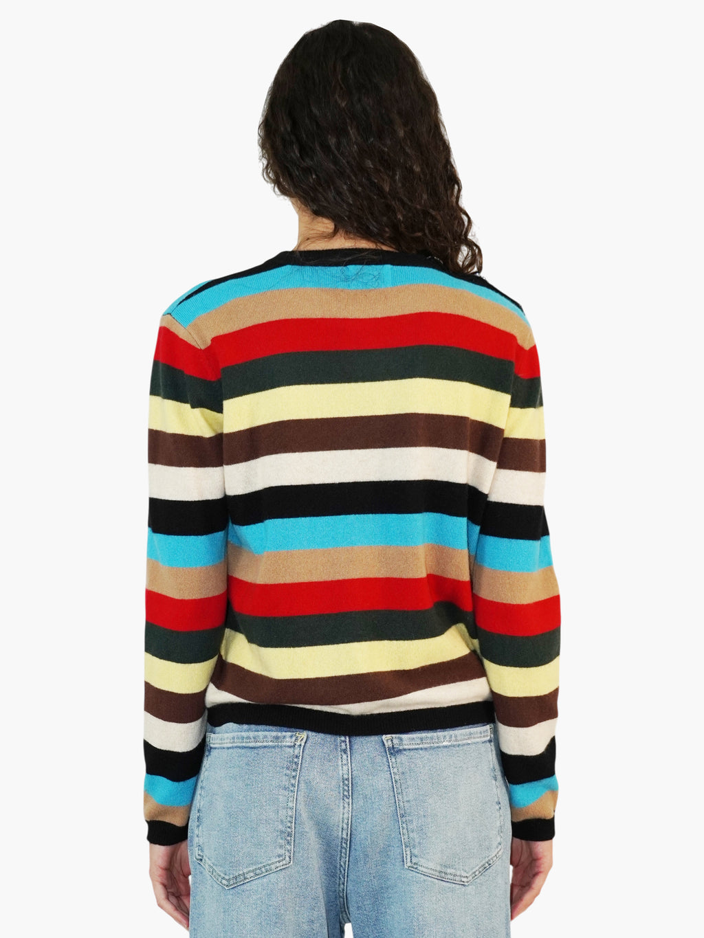 Cashmere Stripe Sweater