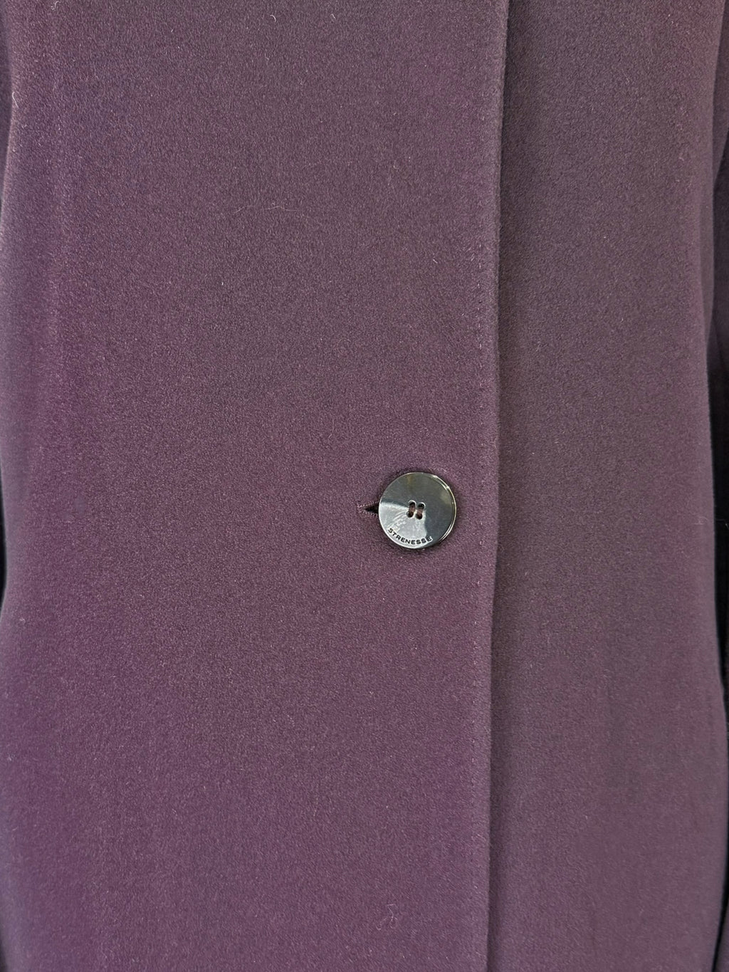 Wool Single-Breasted Coat